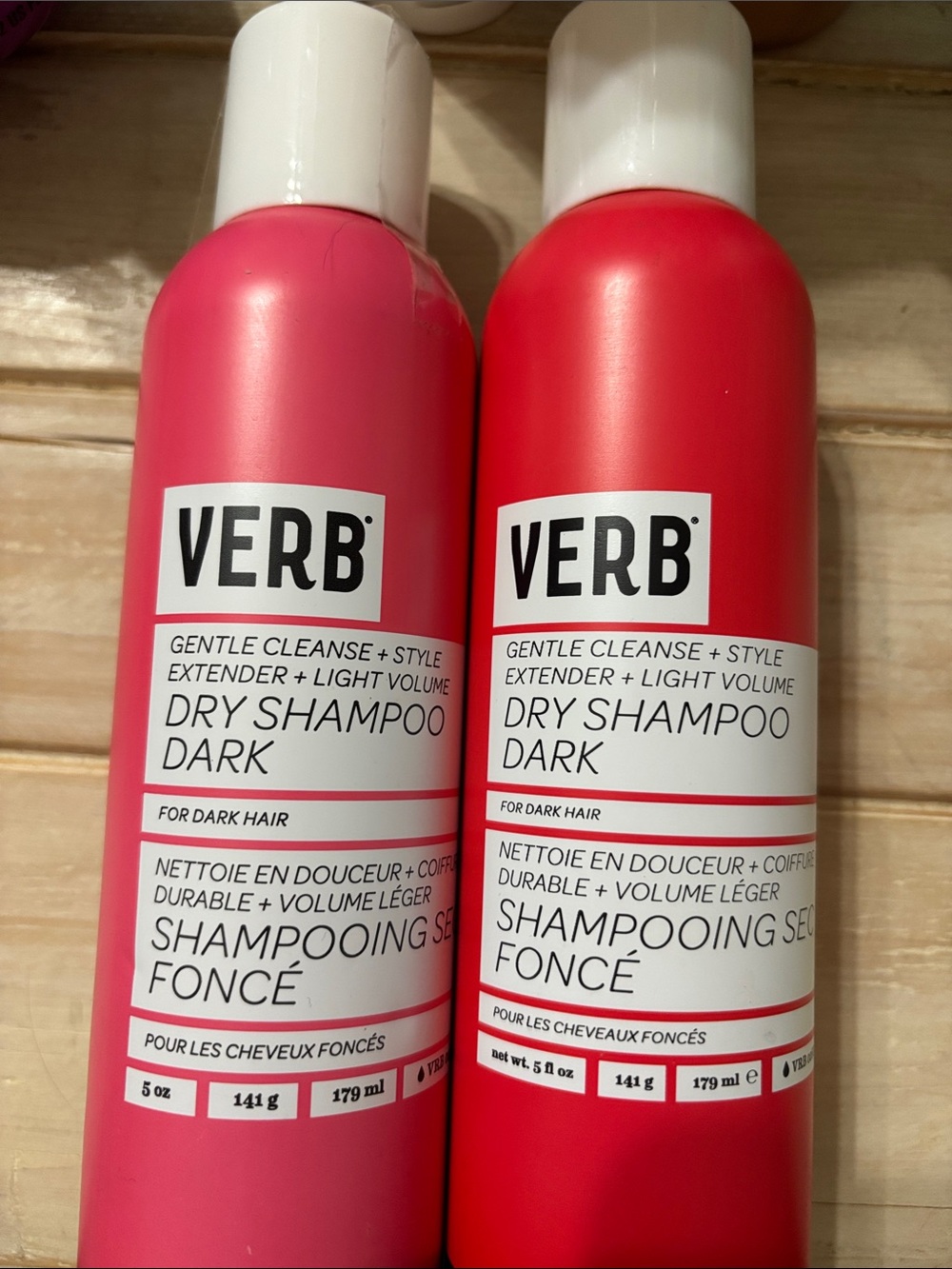 VERB Dry Shampoo Dark - (83) 2 bottles